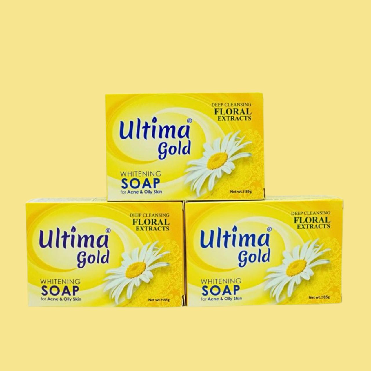 Ultima Gold Beauty Soap (Pack Of 12 Pcs)