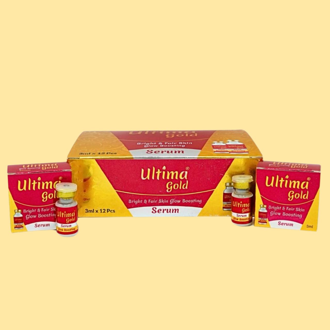 Ultima Gold Serum (Pack Of 12 Pcs)