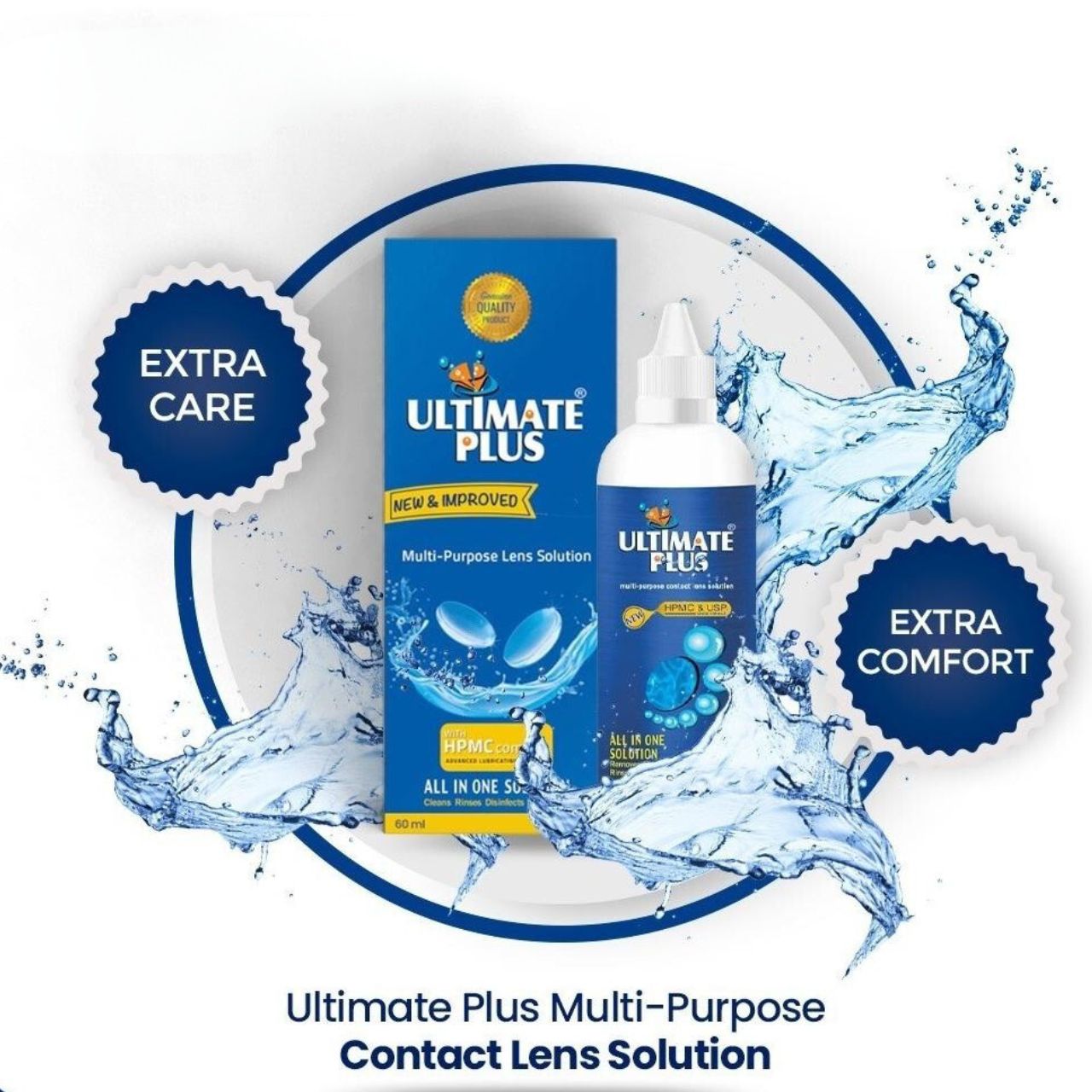 Ultimate Plus Multi-Purpose Contact Lens Solution